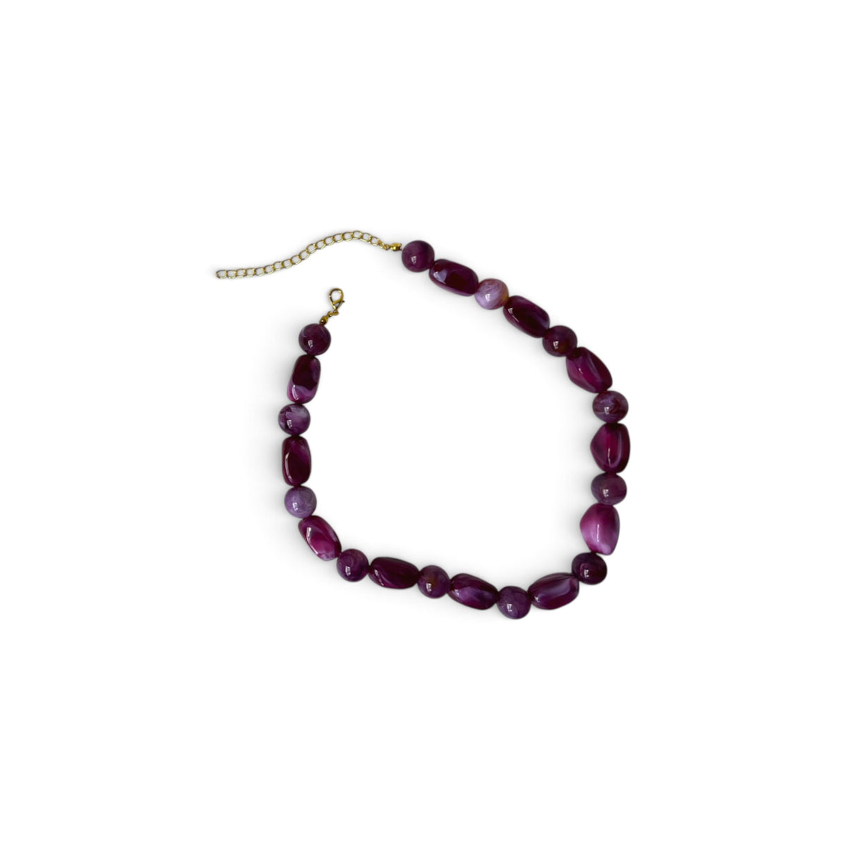 Collar Cuentas Orgánicas